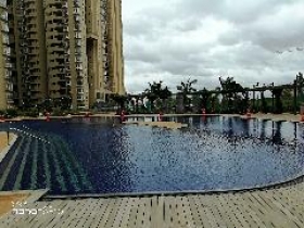 3 bhk semi-furnished flat for rent in bhartiya city nikoo homes 