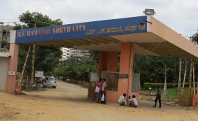 Front view of ms ramaiah north city