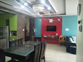 3 bhk fully furnished flat for rent in Sethna Power Tower, Babusapalya, hennur gardens, hennur main road,