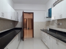 3 bhk semi furnished flat for rent in intact arafa classic ,cooke town