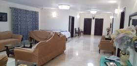 3 bhk fully furnished flat available for rent in regency aura, frazer town, bangalore central.