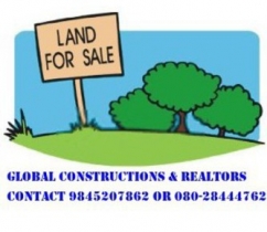 site for sale in hbr layout, hennur road