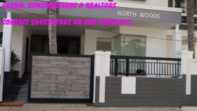 4 bhk pent house for rent in northwoods, kothanur