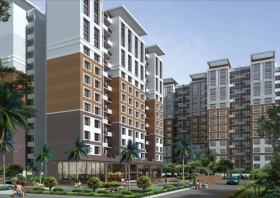 spacious brand new 3 bhk flat for rent in kolte patil raaga, kannur, hennur bagalur main road