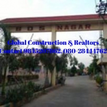  820 sqft for sale in bds nagar, kothanur narayanapura