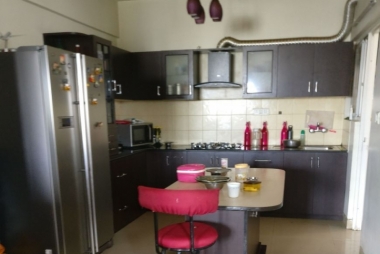 2 bhk semi furnished  flat for rent in golden palms apartment, k narayanapura,hennur main road,