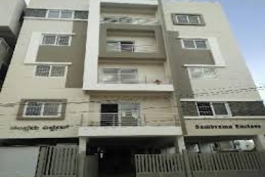 2 bhk semi furnished flat for rent in sambrama enclave , 5th block , hbr layout, hennur main road