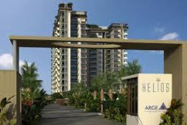 2 bhk semi furnished flat for rent in arge helios for rent 