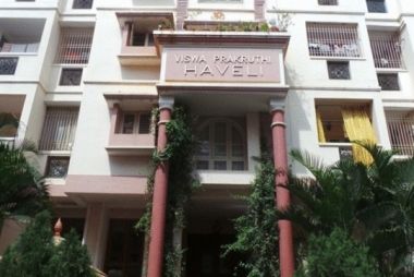 Front view of the flat in Hebbal