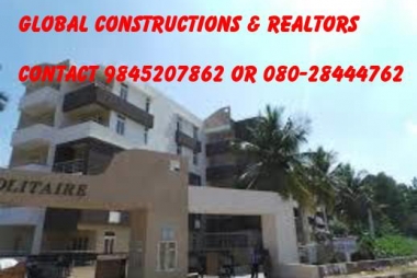 3 bhk flat for sale in solitaire residency, byrathi hennur